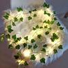 Fairy Lights 7M 50LEDS/12M 100LEDS Solar Lights Maple Leaf Waterproof Outdoor Garland Solar Lamp Christmas for Garden Decoration