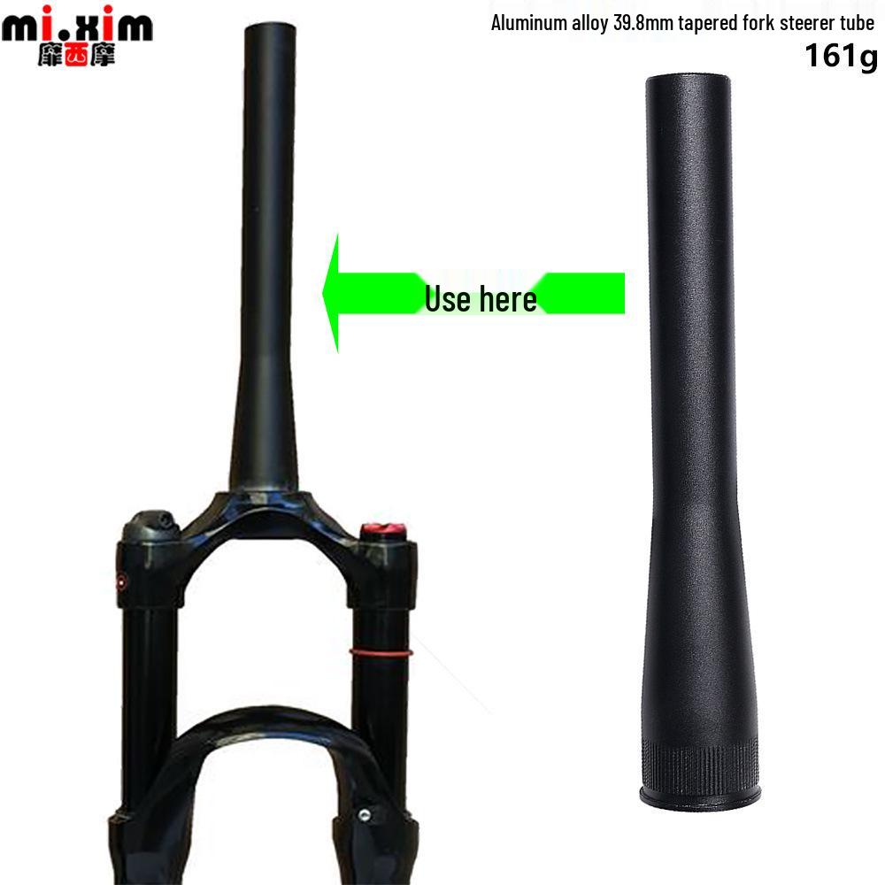 Horquilla de Suspensión Aire/Aceite para Bicicleta de Montaña de Aleación de Aluminio, Tubo de Dirección Cónico 28.6*39.8mm