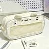 With Ita Display Window Pencil Case Double Layers Stationery Bag Pencil Pouch  Students