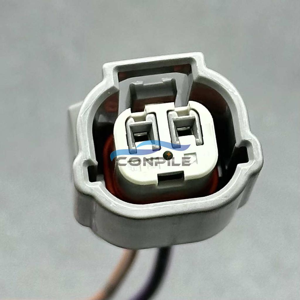 1pc for Honda Accord Fit Odyssey Civic 2PIN Hole with Wire Sensor Headlight Taillight Harness Plug Connector