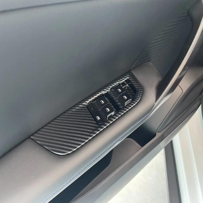 Window Control Lift Panel Cover Trim Replacement Window Panel Trim for MG4 2023 Auto Accessory