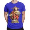 Heiligstes Herz Jesu Göttliche Segnung Design Lustig 100% Baumwolle T-Shirt Jesus T-Shirts Oberteile Für Unisex