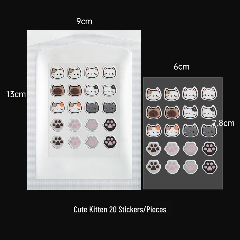 

Мультяшные пластыри от прыщей в виде котят: 20 Милых и Впитывающих, Плюс 24 Праздничных Пластыря-Наклейки с Санта-Клаусом PE Pimple Patch