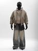Unisex Winter Hooded Cotton Baseball Jacket - Hong Kong Style