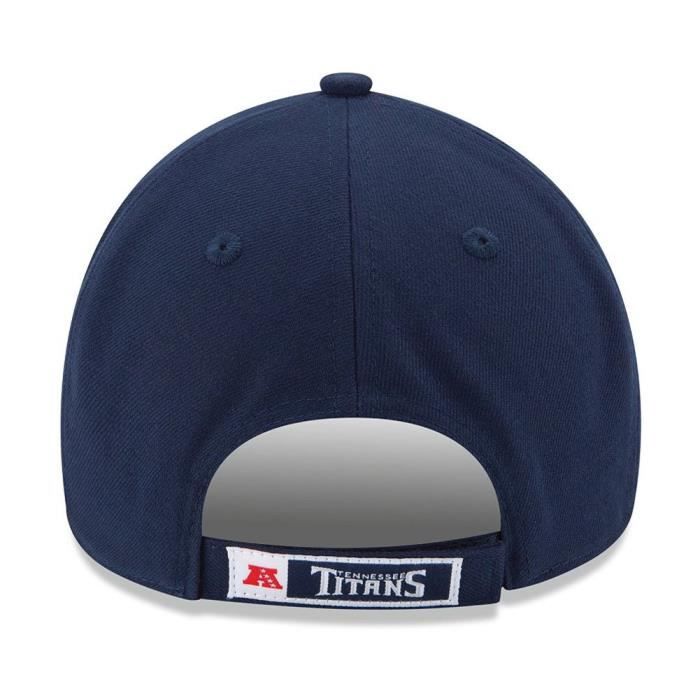 Casquette 9FORTY - New Era - NFL Tennessee Titans - Bleu Navy - 100% Polyester - Mixte