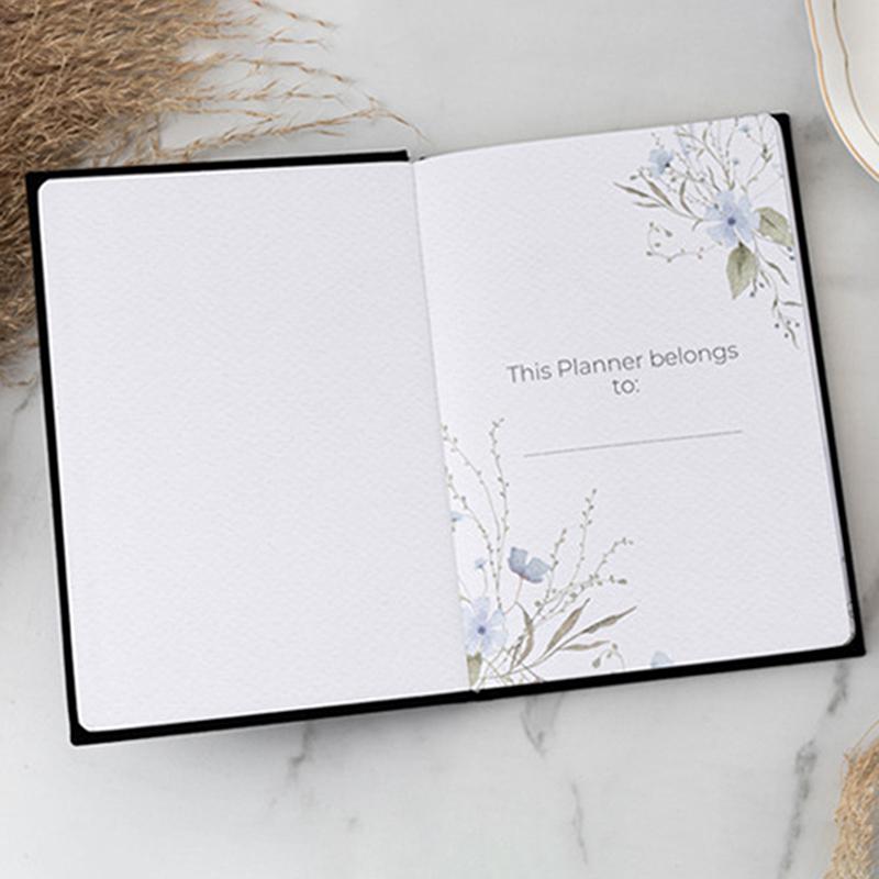 A5 Self-Care  Weekly Monthly Daily Planner Diary Notebook For Business To Do List Agenda Notepad