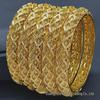 24k Gold Vietnamese Sand Bracelets for Women – Elegant Bridal Jewelry