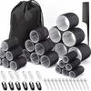 Cross-border Nylon Figure Eight Hair Curler - Curling Iron for Lazy Effortless Curls