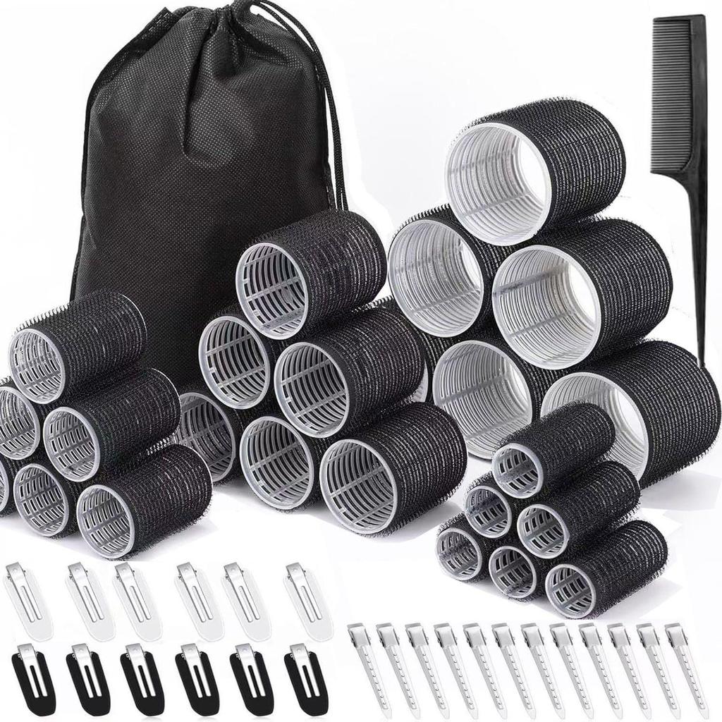 Cross-border Nylon Figure Eight Hair Curler - Curling Iron for Lazy Effortless Curls