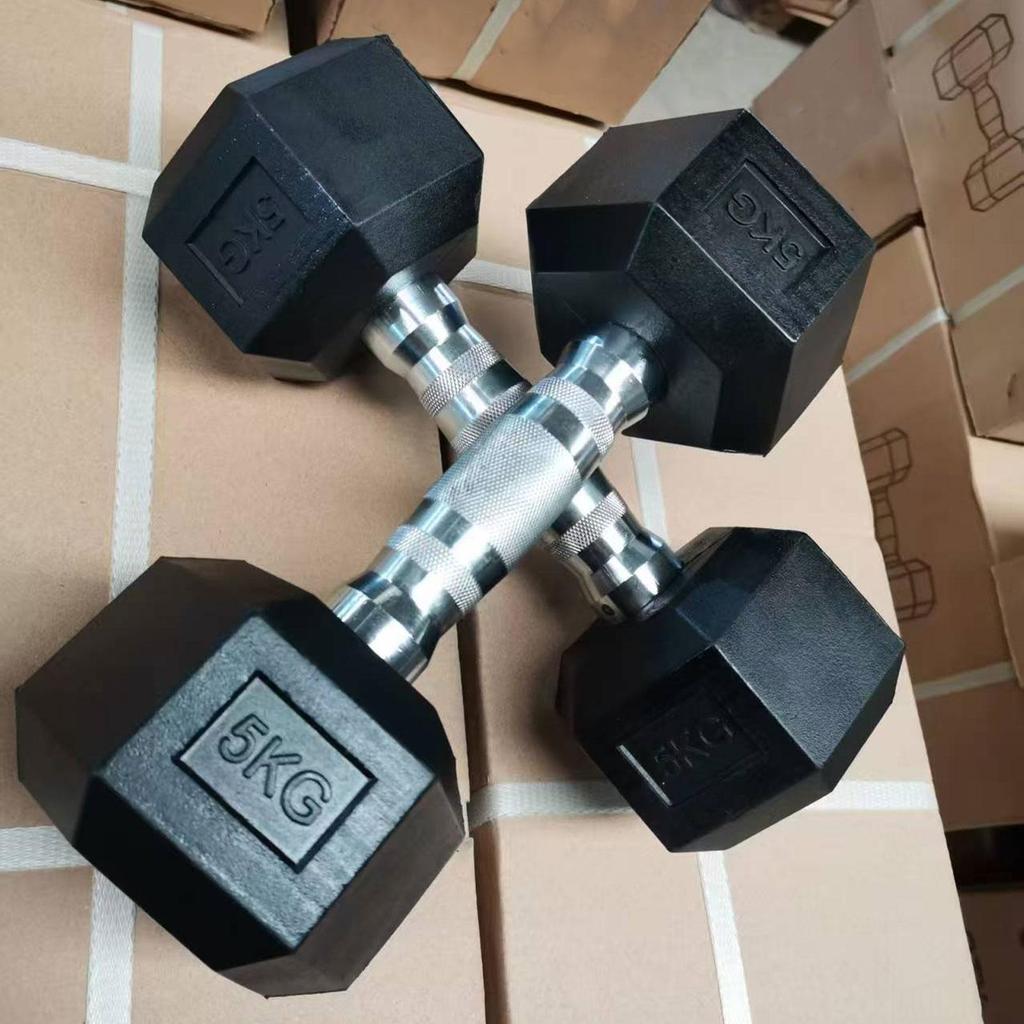 Hex Dumbbell Women Hand Weights Non Slip Equipment Full Body Workout Barbell for Exercise