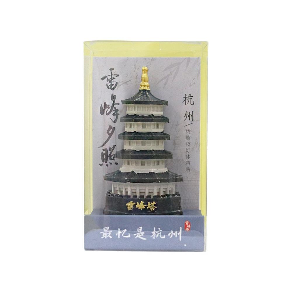 

Resin Ancient Architecture Refrigerator Stickers Handmade Fridge Magnets Cultural Gifts Style 3