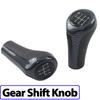 Automatic Gear Shift Knob 5/6 Speed, Carbon Look, Car Gear Lever for BMW 1, 3, 5, 6 Series, E46, E53, E60, E61, E63, E81,