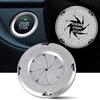 Car Push Start Stop Button Cover, Rotary Engine Start Spin Cover (Black)