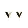 V-Shaped Geometric Stud Earrings for Women - Simple, Cool, Stylish, Versatile Needle Earrings