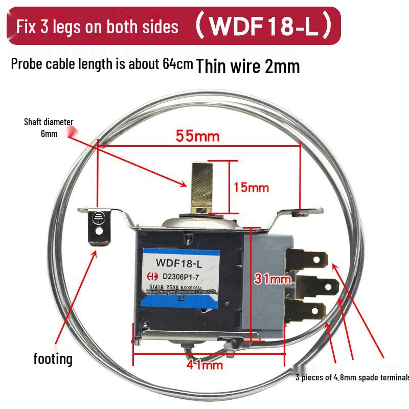 Universal Refrigerator/Freezer Thermostat Controller WDF18A/WPF22A