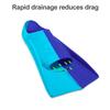 Men Women Kids Silicone Professional Scuba Diving Fins Short Snorkel Swimming Fins Flippers Swimming Diving Accessories