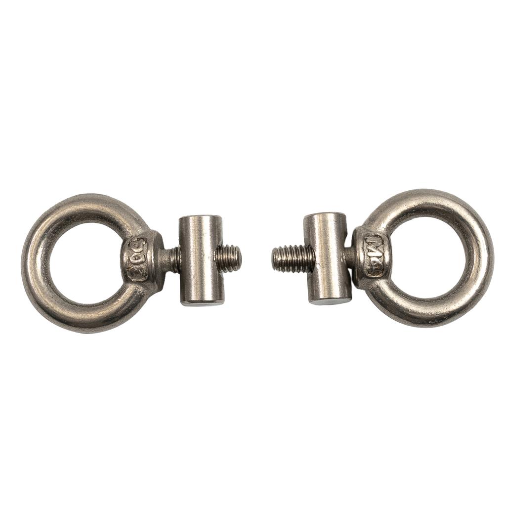 Indoor Office Outdoor Rail Stoppers Awning Stoppers 2/4/6/8pcs Replacements Windbreak Windbreak Support 304 Stainless Steel