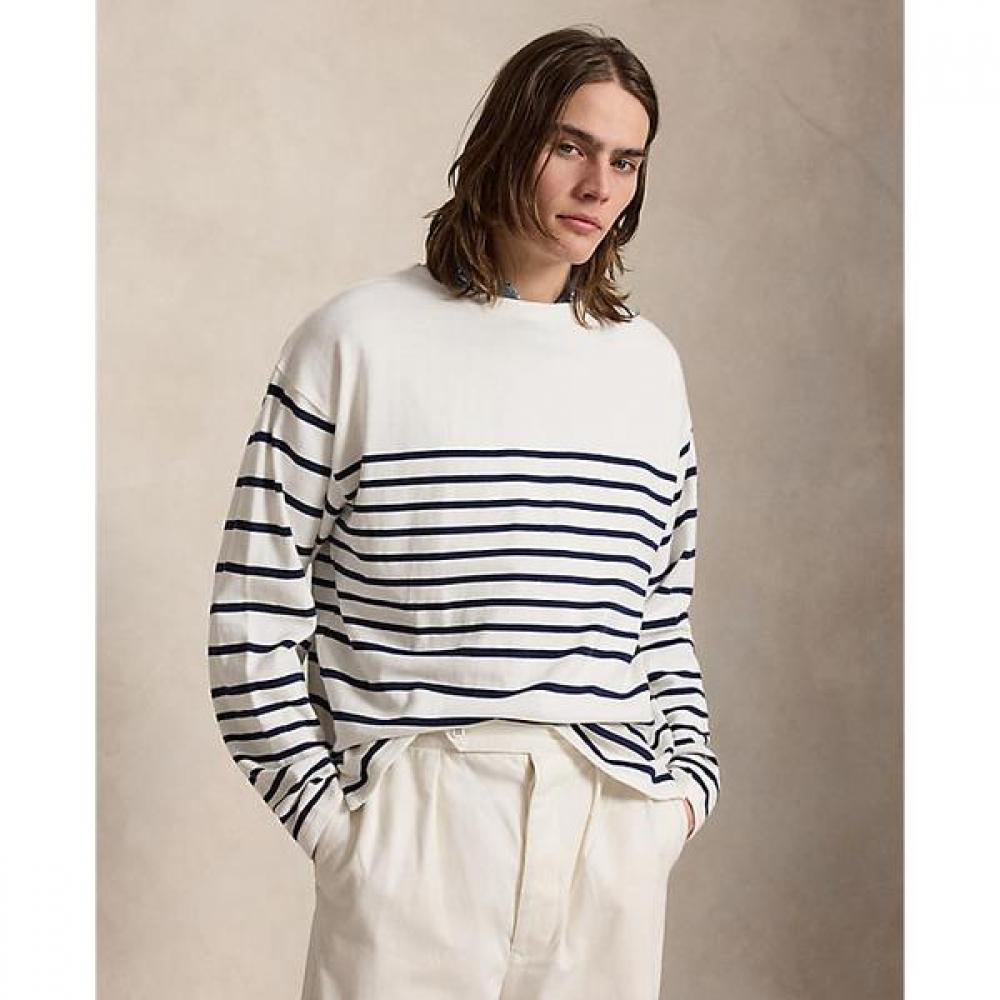 Polo Ralph Lauren Men S Relaxed Fit Stripe jerSey Pullover Mnpokni16825240410 S
