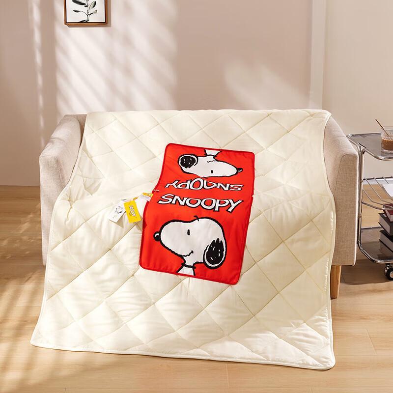 

Snoopy 3D Plush Pillow Blanket