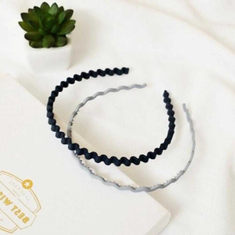 Matte Wave Hairband 2-Piece Set Simple Headband