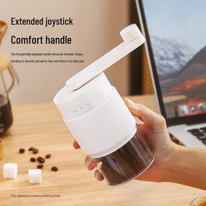 Portable USB Electric Coffee Grinder - Compact Bean Grinder and Small Coffee Machine