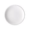 Danshi Zhiyuan Pure White Ceramic Shallow Dinner Plate