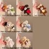 Creative Soft Teddy Bear Pendant Keychain - Plush Doll Bag Charm Accessory