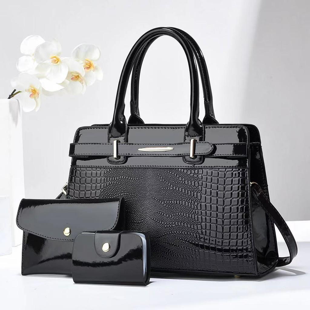 Elegante Bolsa Balde Preta em PU Para Mulheres com Design Moderno Versátil Ideal Para Uso Diário