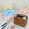 Kawaii Cute Cabin Makeup Bag House-shaped Toiletry Bag Portable Handheld Cosmetic Case  Ladies