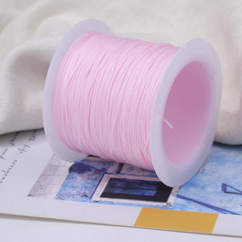 

Нефритовая нить 0,6 мм: Половина DIY Браслет и Ожерелье Плетение Веревка Small Roll 35m