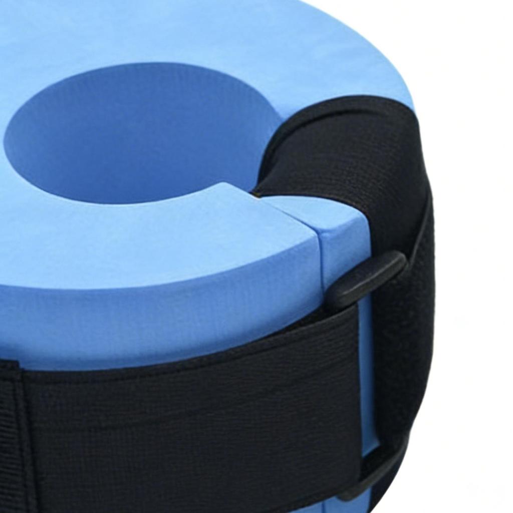 1 Pairs Swim Aquatic Cuffs Foam Anti-Choking Pool Fitness Equipment Swimming Fitness Float Ring For Beginners Kids Adults