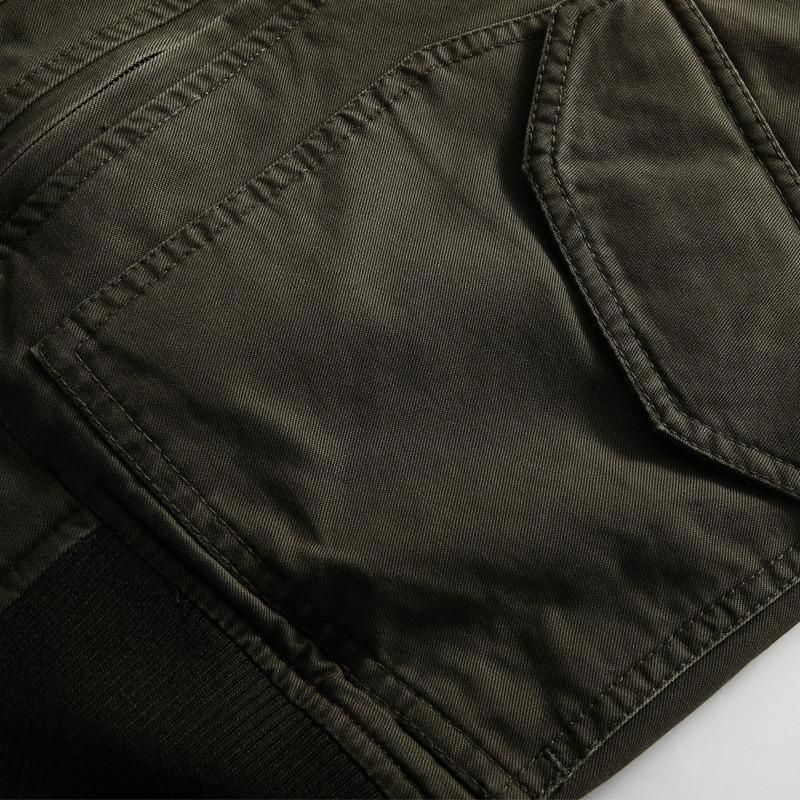 New winter large size military jacket men's fleece thickened coat men's