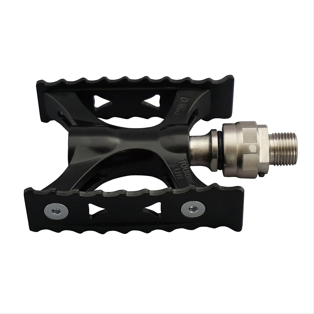 MKS Touring-Lite Ezy Superior Bicycle Pedals Black Lightweight Durable Design