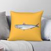 Sardine Fish Of Portugal Square Pillowcase Polyester Linen Velvet Printed Zip Decorative Bed 45x45