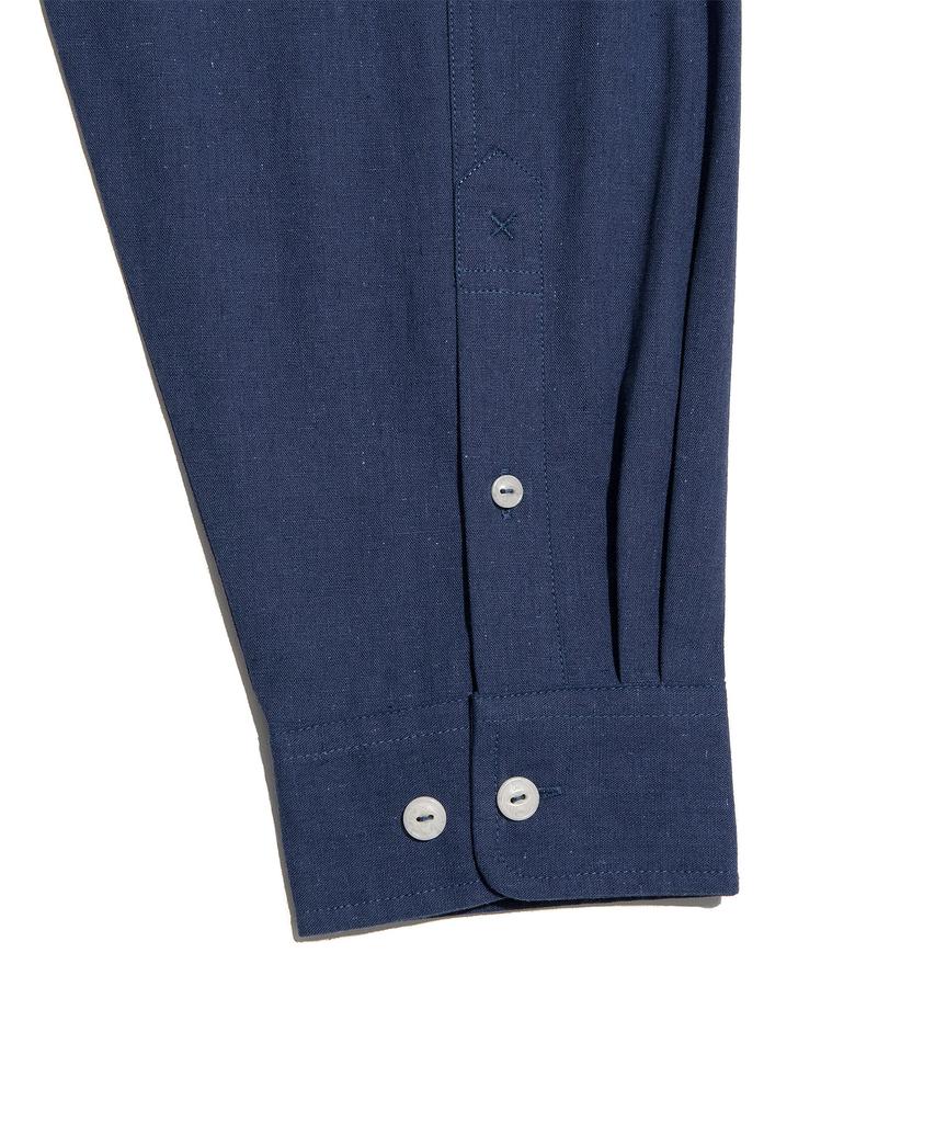 LEE Loco Pocket Linen Shirt Blue