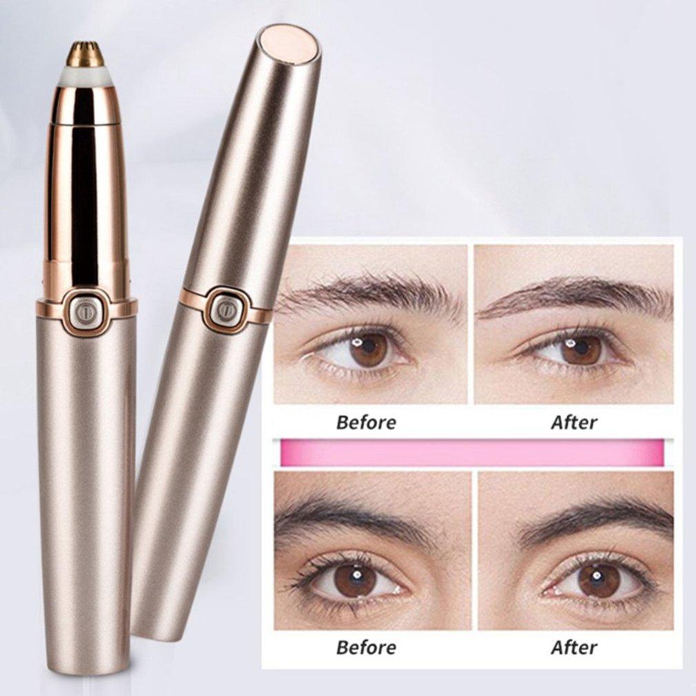Electric Eyebrow Trimmer Lipstick Ladies Eyebrow Trimmer Electric