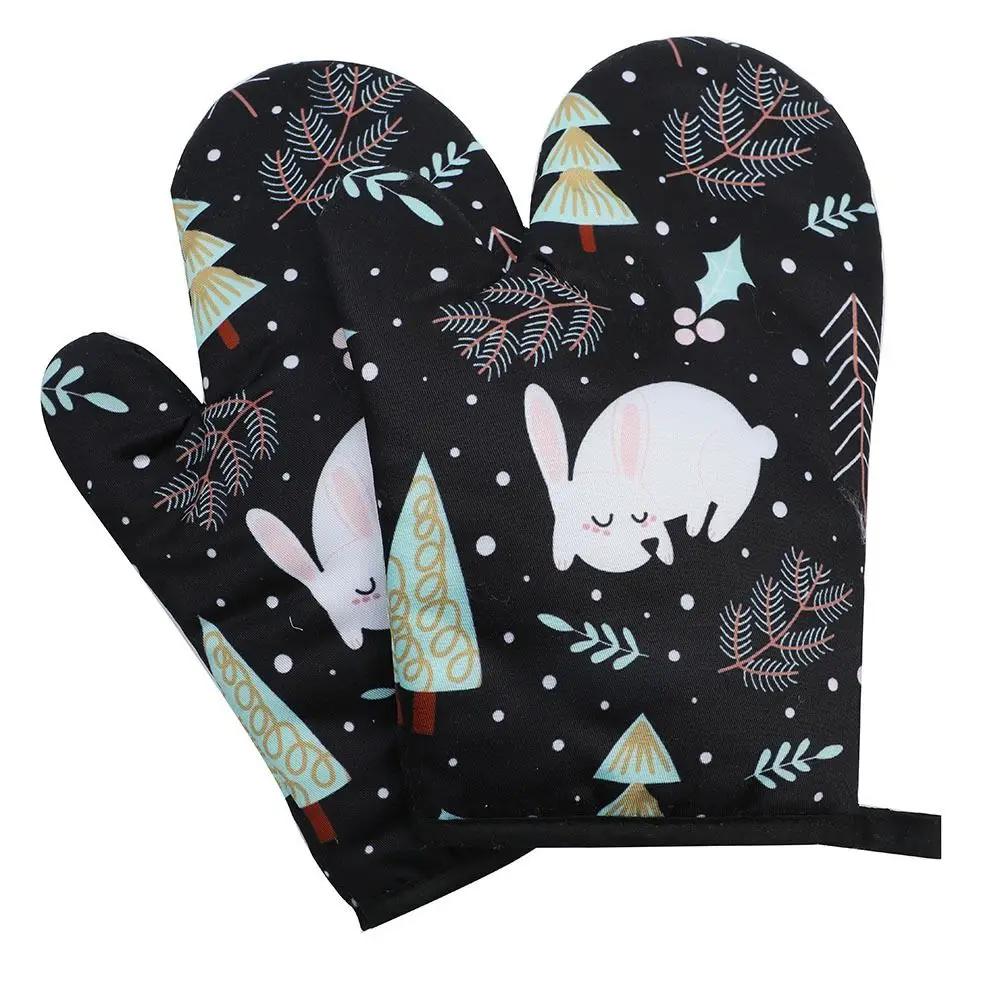 1 Stück Hitzeschutzhandschuhe, Anti-Verbrühungs-Mikrowellenhandschuhe, Hochtemperatur-beständige Küchen-Backofen-Handschuhe