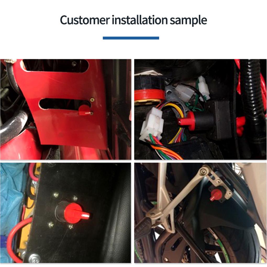 Battery Switch Power Disconnect Switch Rotary Isolator Cut OFF Switch for Car Boat Marine Van Truck
