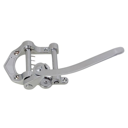 Yibuy Silver Zinc Alloy Guitar Tremolo Unit, Guitar Vibrato Tremolo Bridge for Electric Guitars