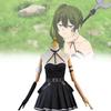 Funeral Flora Cos Outfit Ubell Laofen Cosplay Anime Costume Polyester Fabric