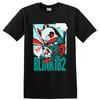 Blink 182 Punk Rock T-Shirt Horror Cartoon Grafik Konzert Musik Fan Geschenk T-Shirt