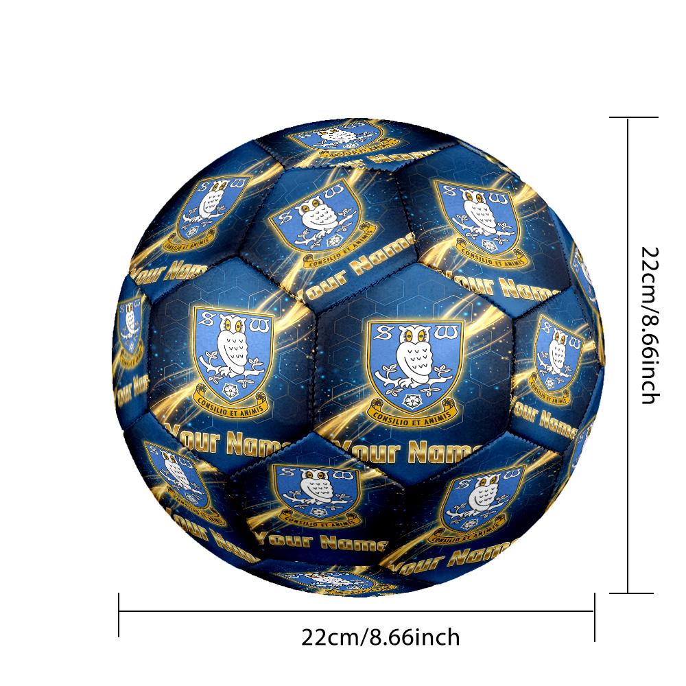 Sheffield Wednesday FC Mode Größe 5 Fußball Abriebfest Rutschfest Fußball Für Sporttraining Unterhaltungsnutzung