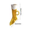Women Men Beer Mug Socks Indoor Outdoor Funny Knitted Beer Socks With Handcrafted Handle 3D Novelty Gift For Christmas Party