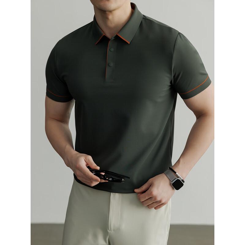 Hengyuanxiang Men's Premium 10A Antibacterial Polo Shirt