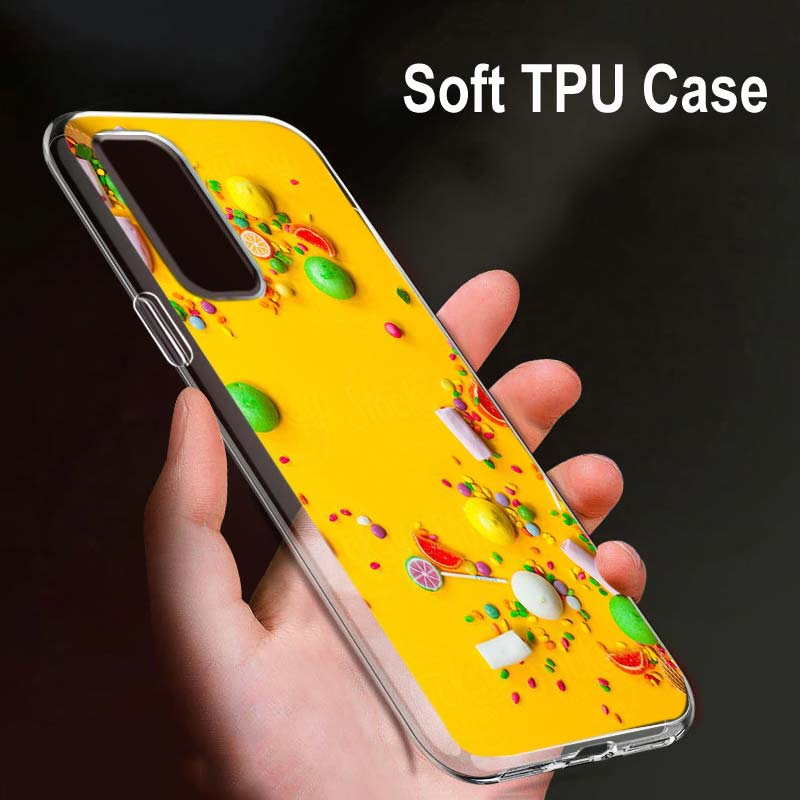 

Цветок мороженого для OPPO Reno7 SE 6 5 ZF 4G 5G Find X2 X3 Neo Lite Pro Plus прозрачный мягкий чехол для телефона Coque OPPO Reno7 5G