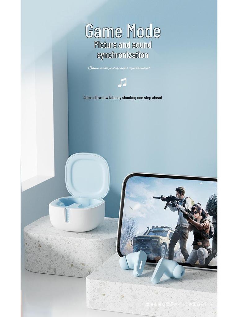 2025 Wireless Bluetooth Earbuds: Sports & Gaming, Long Battery, Low Latency, For Men & Women Students