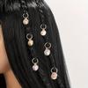 20pcs Headwear Dreadlocks Beads Metal Cuff Clips Hair Braid Tubes Shell Hair Rings Set  Hair Jewelry