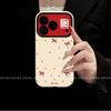 iPhone 17 Pro Max Full Coverage Silicone Case with Lanyard & Heart Butterfly Design