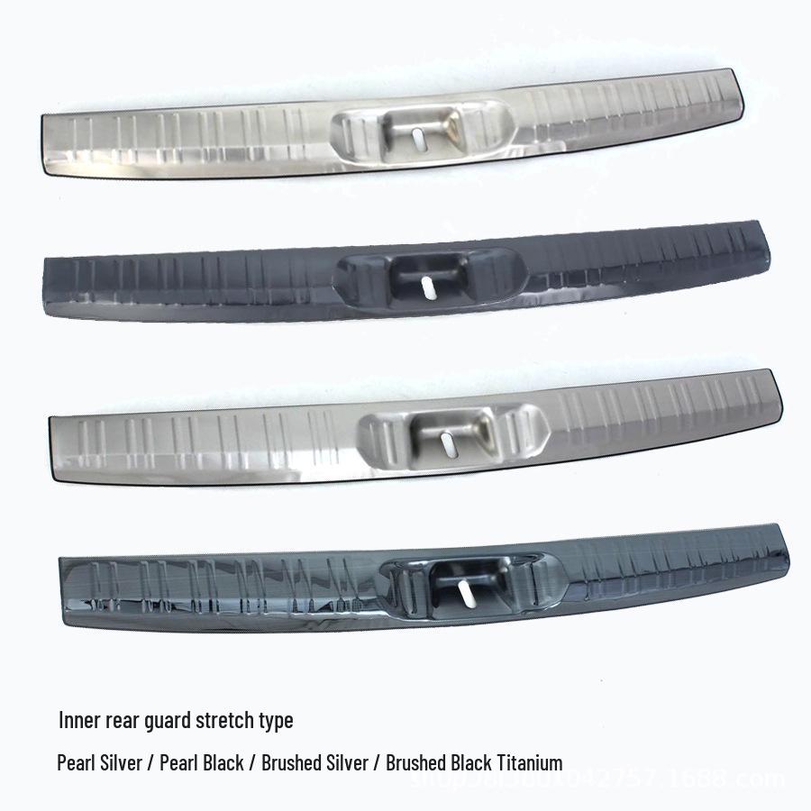 2024 Toyota Prado Door Sill Strips, Welcome Pedals, Interior & Exterior Rear Skid Plate Mod Stickers.