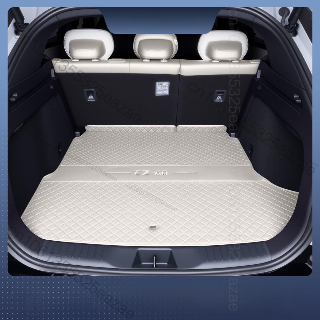Für Mazda EZ-60 EZ60 CX-6e 2025 2026 Kofferraummatte Heckklappen-Liner Ladeboden Lederboden Teppichschale Schutzzubehör Matten